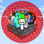 Trapping 100 Kids Inside a 999 IQ Sphere - Gameplay, Kingdom Kids Zone, Minecraft - EYstreem
