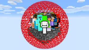 Trapping 100 Kids Inside a 999 IQ Sphere - Gameplay, Kingdom Kids Zone, Minecraft - EYstreem