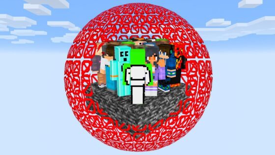 Trapping 100 Kids Inside a 999 IQ Sphere - Gameplay, Kingdom Kids Zone, Minecraft - EYstreem