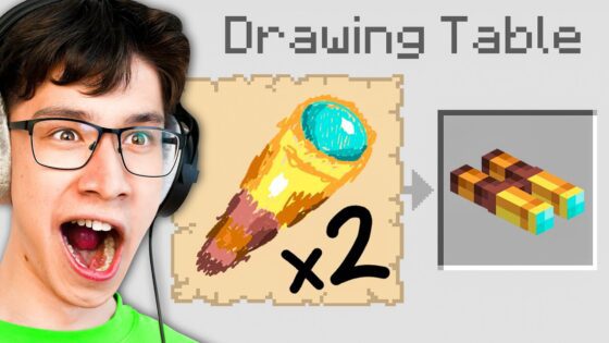 Minecraft, But Any Item You Draw, You Get - Gameplay, Kingdom Kids Zone, Minecraft - EYstreem