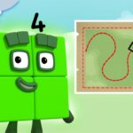 Numberblocks | Maths Number Skills | Let's Meet a Square Number! - Kingdom Kids Zone, Little Learners - Numberblocks