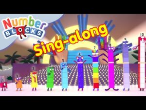 Sing-along | Numberblocks Songs | Five and Friends - Kingdom Kids Zone, Little Learners - Numberblocks