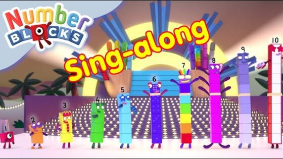 Sing-along | Numberblocks Songs | Five and Friends - Kingdom Kids Zone, Little Learners - Numberblocks