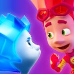 Stuck Together! | The Fixies | Cartoons for Children | #Glue - Kingdom Kids Zone, Little Learners - The Fixies
