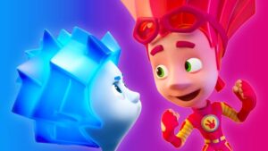 Stuck Together! | The Fixies | Cartoons for Children | #Glue - Kingdom Kids Zone, Little Learners - The Fixies