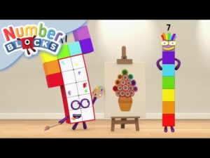 Numberblocks | Top Moments | Top Arty Moments - Kingdom Kids Zone, Little Learners - Numberblocks
