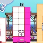 @Numberblocks | 12 Minutes of Relaxation | The Way of the Rectangle - Kingdom Kids Zone, Little Learners - Numberblocks