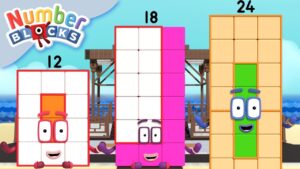 @Numberblocks | 12 Minutes of Relaxation | The Way of the Rectangle - Kingdom Kids Zone, Little Learners - Numberblocks