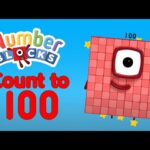 Count To 100! | Numberblocks 1 Hour Compilation | 123 – Numbers Cartoon For Kids - Kingdom Kids Zone, Little Learners - Numberblocks