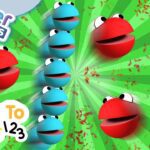 Numberblocks | Number Fun | Numberblobs Counting one to one hundred - Kingdom Kids Zone, Little Learners - Numberblocks