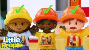 ⭐️ BIGGEST SANDCASTLE EVER! 🏰 @Little People – Fisher Price Season⭐️ - Kids TV Series, Kingdom Kids Zone - Little People - Fisher Price