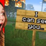 I Scared a Girl When She’s ALONE on Minecraft - Gameplay, Kingdom Kids Zone, Minecraft - EYstreem