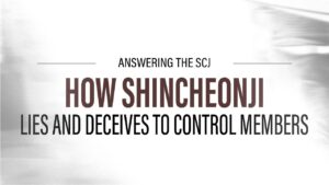 How Shincheonji (SCJ Cult) Uses Lies And Deception To Manipulate Members - Church Firewall, Truth Seekers - Jordan Hatfield