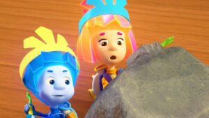 Ancient Fossils! | The Fixies | Cartoons for Children | #TheRock - Kingdom Kids Zone, Little Learners - The Fixies