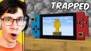 I Trapped My Friends in a VIDEO GAME in Minecraft - Gameplay, Kingdom Kids Zone, Minecraft - EYstreem