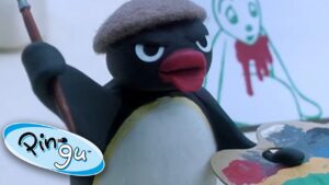 Painting with Pingu! @Pingu β Official Channel Cartoons For Kids - Kids (0-5), Kingdom Kids Zone - Pingu - Official Channel