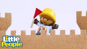 ⭐️ SING ALONG ⭐️ GIANT SANDCASTLE SONG 🎶 @littlepeopleNew Season ⭐️ - Kids TV Series, Kingdom Kids Zone - Little People - Fisher Price