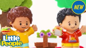 NEW ⭐️ Let's go for a picnic! What will everyone eat?☀️ @littlepeople New Season ⭐️ - Kids TV Series, Kingdom Kids Zone - Little People - Fisher Price