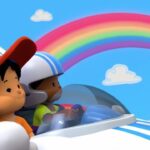 Radical Rainbow Road Race 🌈⭐Little People – Fisher Price ⭐ - Kids TV Series, Kingdom Kids Zone - Little People - Fisher Price