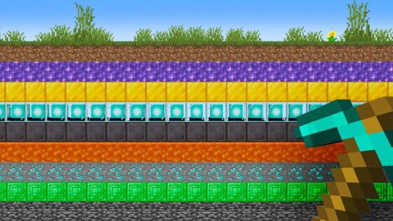 Minecraft, But The World Has OP Layers - Gameplay, Kingdom Kids Zone, Minecraft - EYstreem