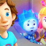 The Robot Window Cleaner 🦾 | The Fixies | Cartoons for Children | #Window - Kingdom Kids Zone, Little Learners - The Fixies