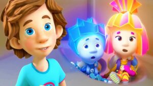 The Robot Window Cleaner 🦾 | The Fixies | Cartoons for Children | #Window - Kingdom Kids Zone, Little Learners - The Fixies