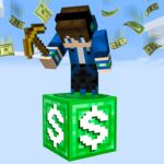 Minecraft, But It’s Only 1 MILLIONAIRE Block… - Gameplay, Kingdom Kids Zone, Minecraft - EYstreem