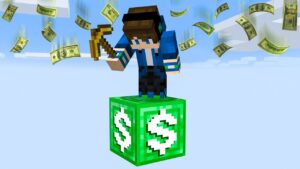Minecraft, But It’s Only 1 MILLIONAIRE Block… - Gameplay, Kingdom Kids Zone, Minecraft - EYstreem