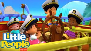 Who's The Captain!? ⭐ Little People – Fisher Price ⭐ - Kids TV Series, Kingdom Kids Zone - Little People - Fisher Price