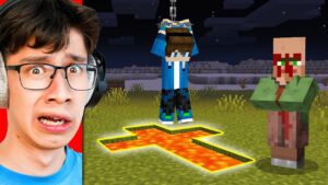 I Fooled My Friend as BLOOD VILLAGER in Minecraft - Gameplay, Kingdom Kids Zone, Minecraft - EYstreem