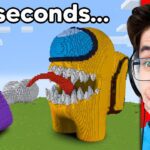 I Built this in 2.17 Seconds on Minecraft… - Gameplay, Kingdom Kids Zone, Minecraft - EYstreem