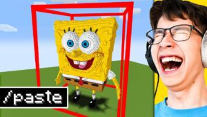 I Cheated Using //paste in Minecraft Build Battle - Gameplay, Kingdom Kids Zone, Minecraft - EYstreem