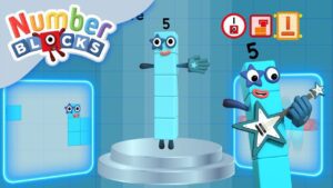 @Numberblocks | MI15 Fact File | All About Numberblock Five - Kingdom Kids Zone, Little Learners - Numberblocks