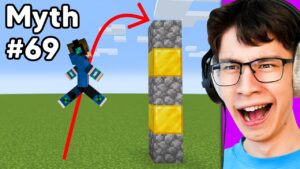 Testing 100 Minecraft Myths in 24 Hours - Gameplay, Kingdom Kids Zone, Minecraft - EYstreem