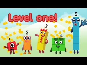 Learn To Count – 12345! | Numberblocks 1 Hour Compilation (Level 1) | 123 – Numbers Cartoon For Kids - Kingdom Kids Zone, Little Learners - Numberblocks