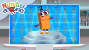 @Numberblocks | MI15 Fact File All About Numberblock Two | Learn to Count - Kingdom Kids Zone, Little Learners - Numberblocks