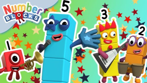 Karaoke Sing-along! | Numberblocks 45 Minute Compilation | 123 – Numbers Cartoon For Kids - Kingdom Kids Zone, Little Learners - Numberblocks