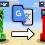 I Google Translated Minecraft Mobs 1,000 Times - Gameplay, Kingdom Kids Zone, Minecraft - EYstreem