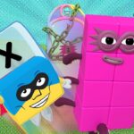 @Numberblocks & @officialalphablocks | Alphablocks and Numberblocks Meet | X v Octoblock Hero special - Kingdom Kids Zone, Little Learners - Numberblocks