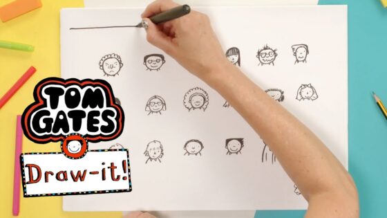 Draw It ✏️ Classmates | The Brilliant World Of Tom Gates | Compilation | Cartoons For Kids - Kids (6-9), Kingdom Kids Zone - Tom Gates Brilliant World