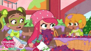 Strawberry Shortcake 🍓 Adventures in Berrysitting 🍓 Berry in the Big City 🍓 Cartoons for Kids - Kids TV Series, Kingdom Kids Zone - Strawberry Shortcake - WildBrain