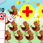 @Numberblocks | Maths Addition and Subtraction Skills | Let's add and subtract up to Ten - Kingdom Kids Zone, Little Learners - Numberblocks