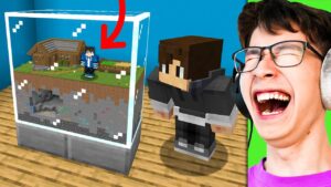 I Fooled My Friend with a TINY Minecraft World - Gameplay, Kingdom Kids Zone, Minecraft - EYstreem