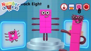MI15 Fact File | All About Numberblock Eight | @Numberblocks - Kingdom Kids Zone, Little Learners - Numberblocks