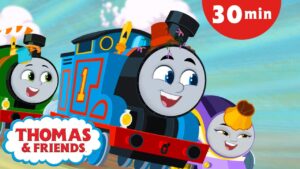 Thomas & Friends™ All Engines Go! | Knights of the Turntable + 30 minutes of kids songs! - Kids TV Series, Kingdom Kids Zone - Thomas & Friends