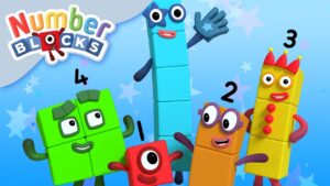 Numberblocks Counting & Easy Math Fun! | 1 Hour Compilation | 123 – Numbers Cartoon For Kids​ - Kingdom Kids Zone, Little Learners - Numberblocks