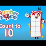 Counting With The Numberblocks – Count 1 to 10 | 1 Hour Compilation | 123 – Numbers Cartoon For Kids - Kingdom Kids Zone, Little Learners - Numberblocks
