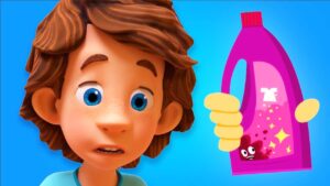 How to remove stains! | The Fixies | Cartoons for Kids - Kingdom Kids Zone, Little Learners - The Fixies