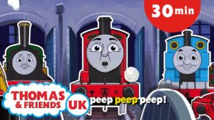 Thomas & Friends UK | Six Little Trains + 30 Minutes of Nursery Rhymes | Songs for Kids - Kids TV Series, Kingdom Kids Zone - Thomas & Friends