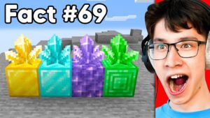 Testing 100 Minecraft Block Facts in 24 Hours - Gameplay, Kingdom Kids Zone, Minecraft - EYstreem